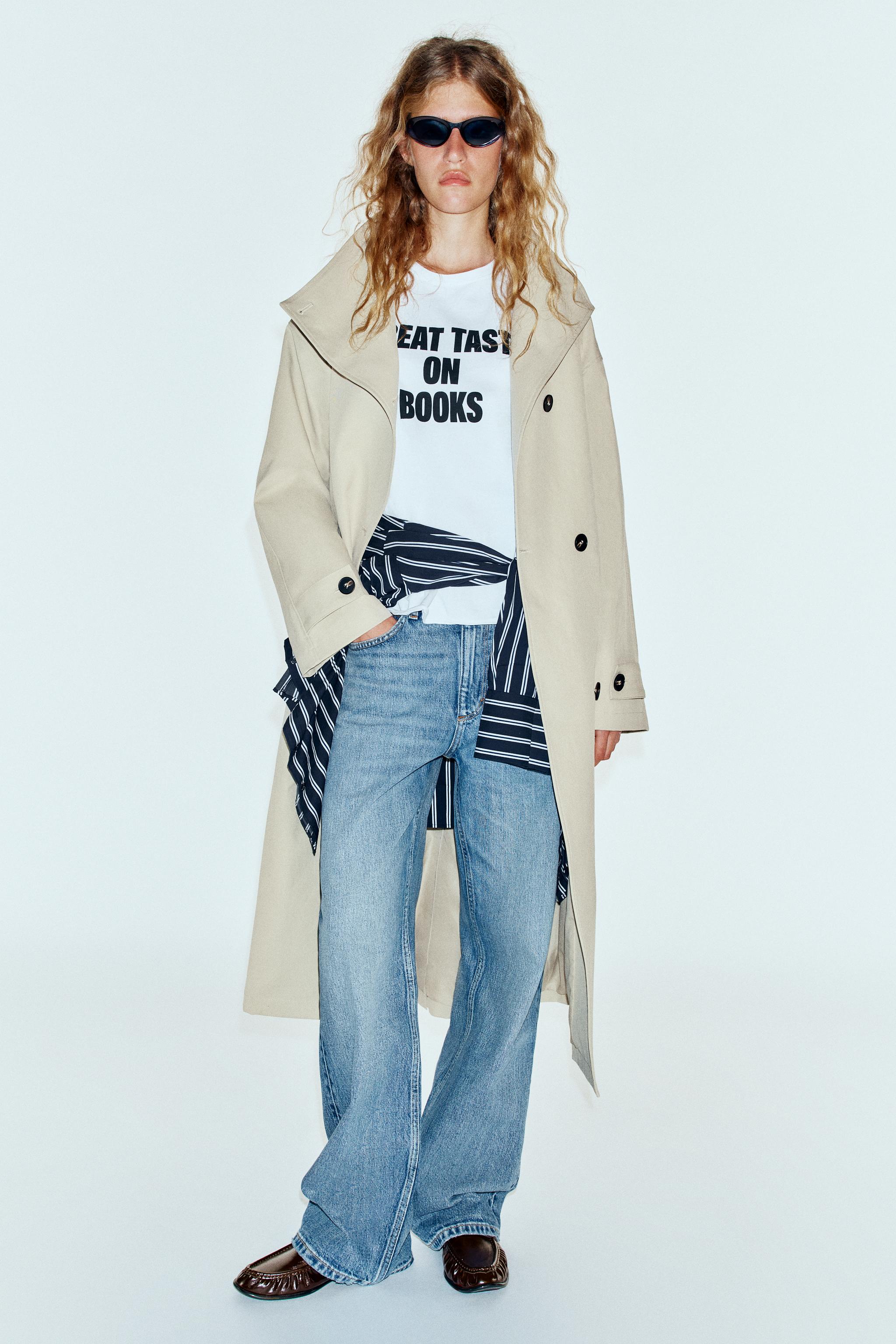 ФУТБОЛКА С НАДПИСЬЮ — ZARA