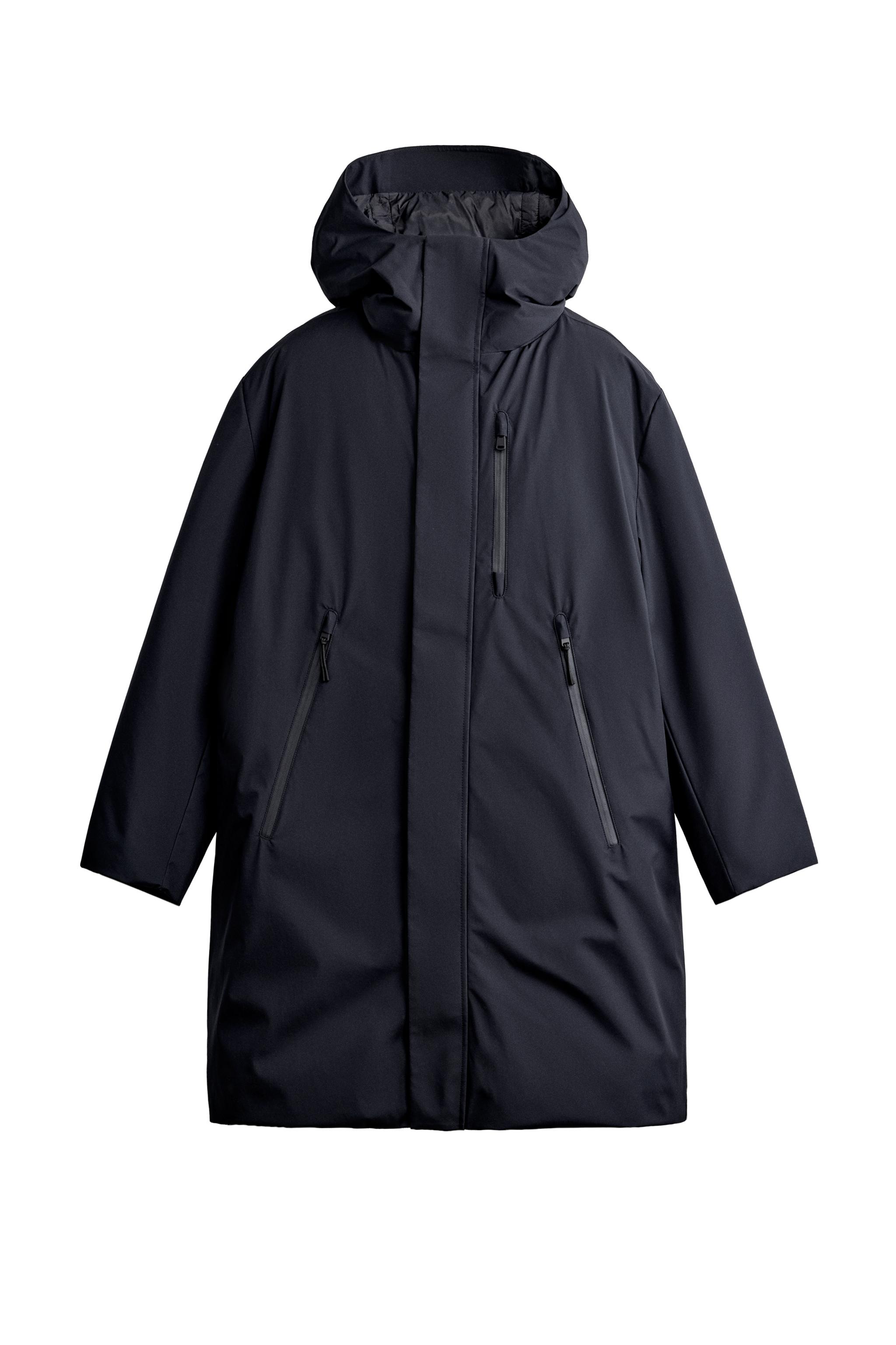 WATER-REPELLENT TECHNICAL HOODIE PARKA — ZARA