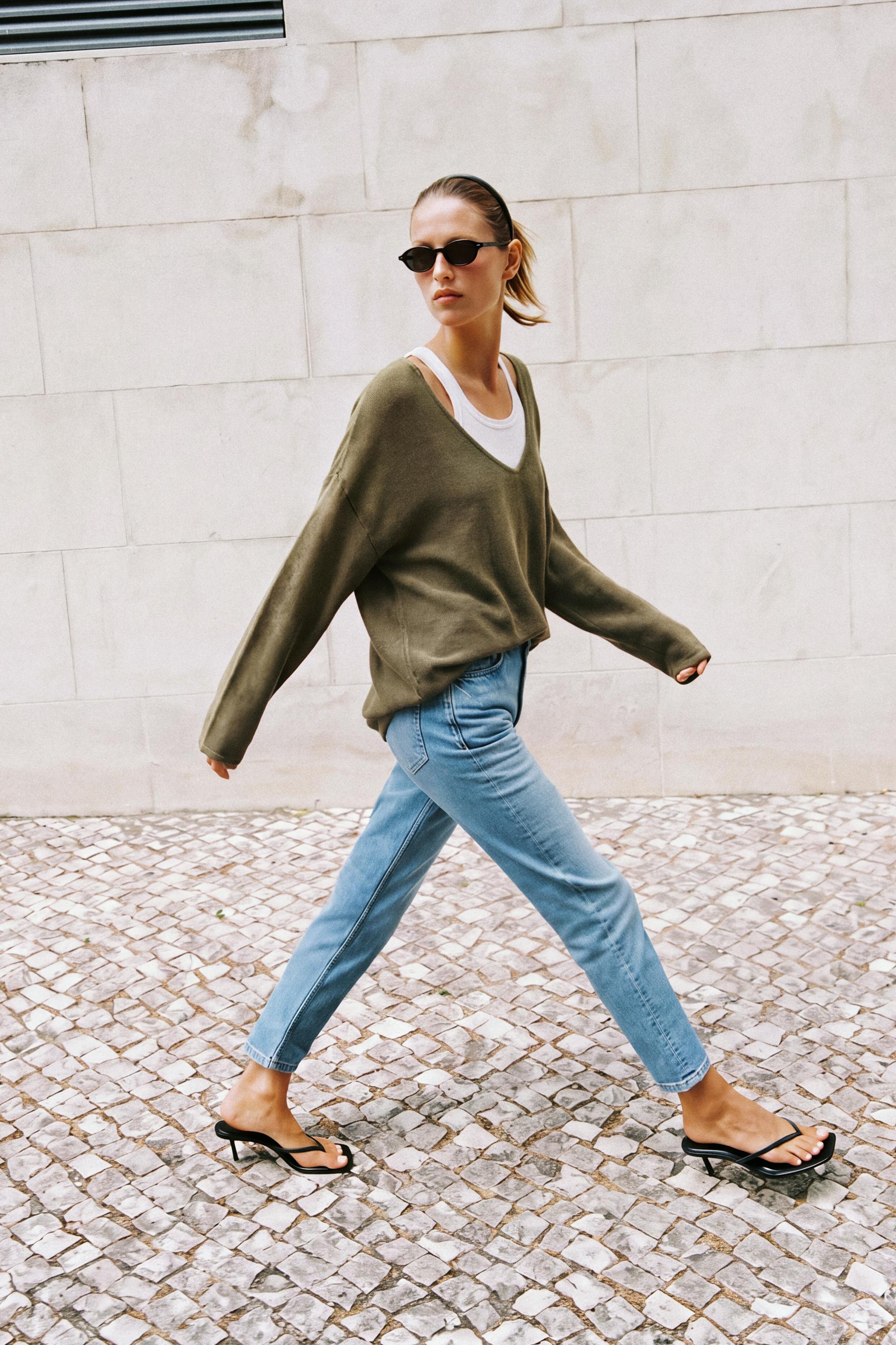 Джемпер с круглым вырезом — ZARA