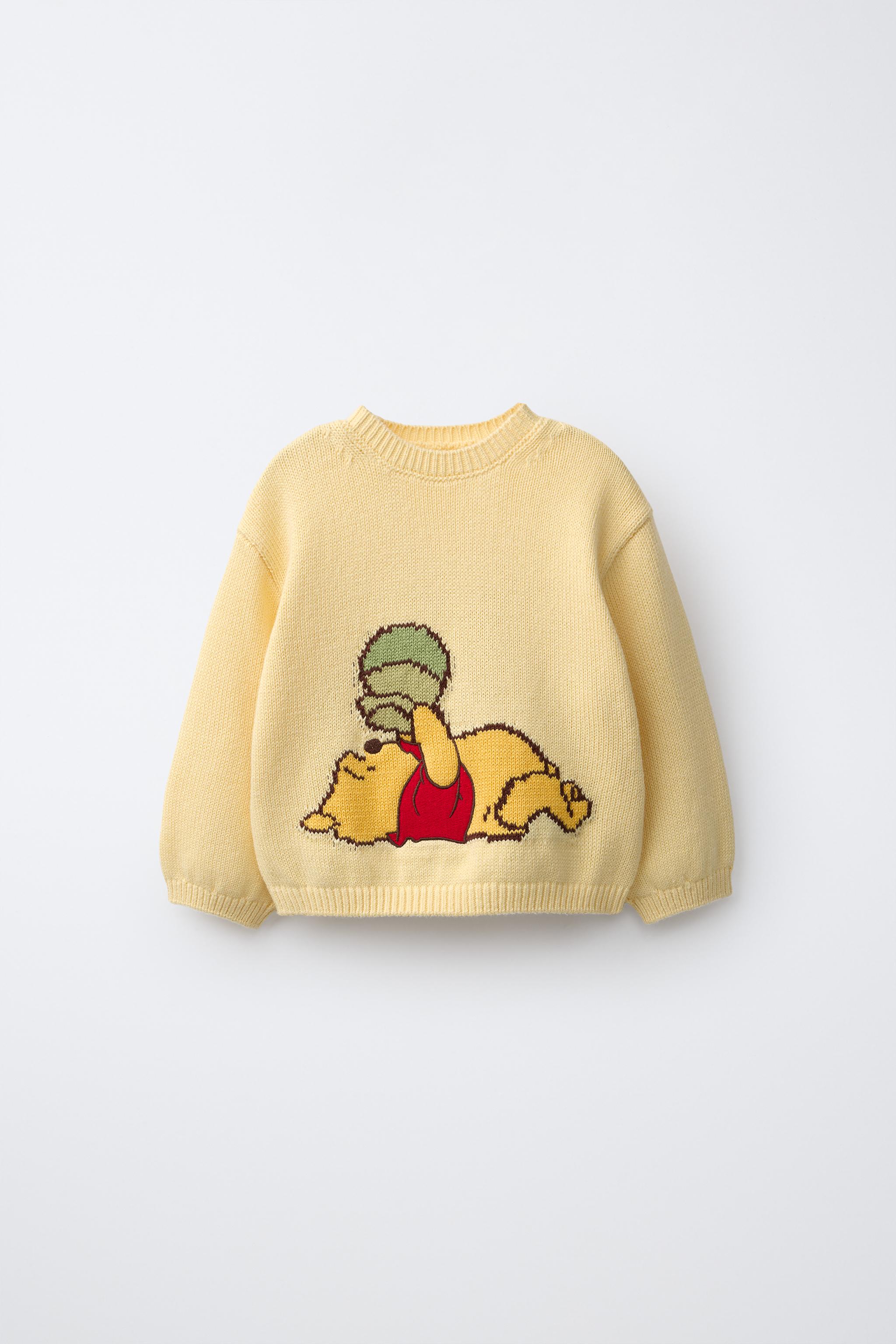 Джемпер с вышитым Винни-Пухом © DISNEY — ZARA