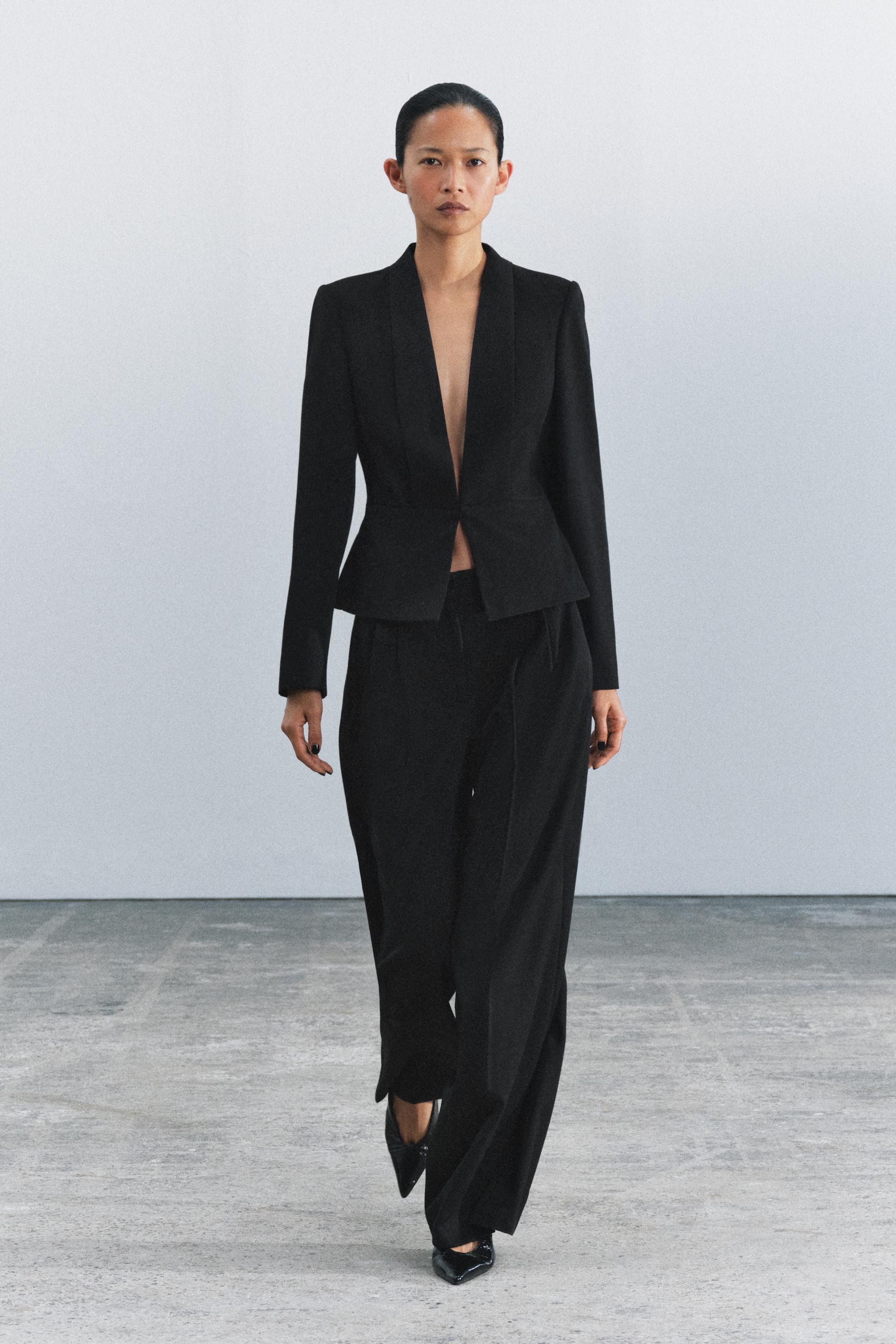 ПРИТАЛЕННЫЙ ЖАКЕТ ZW COLLECTION — ZARA