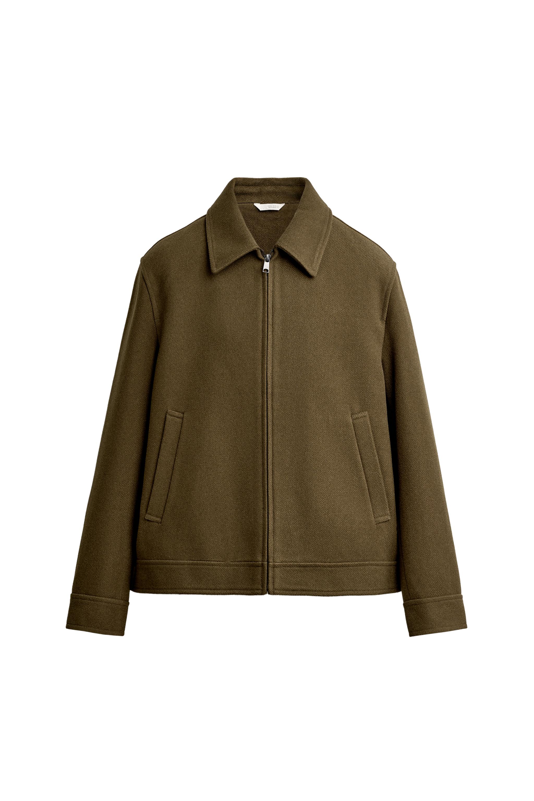 Фактурная куртка классического кроя — ZARA