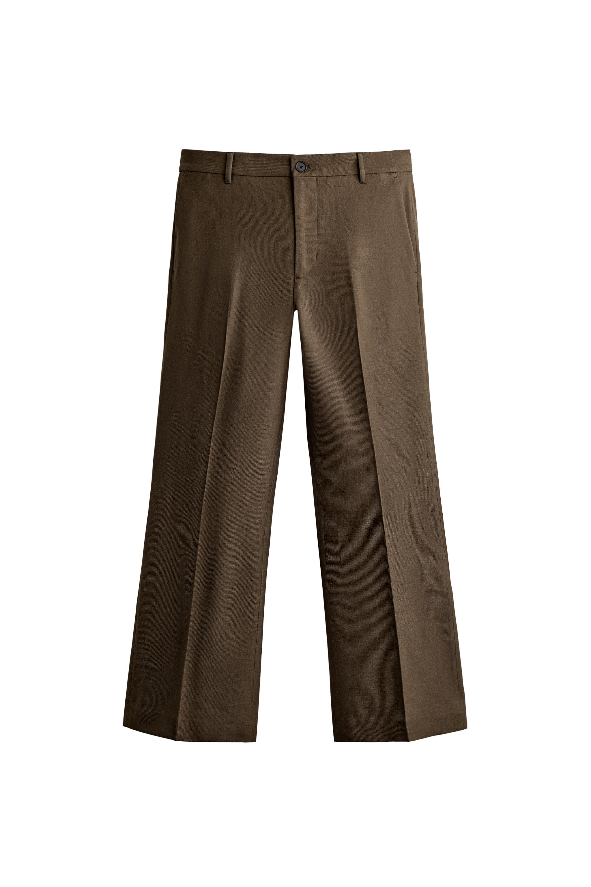 БРЮКИ КОСТЮМНЫЕ FLARED FIT — ZARA