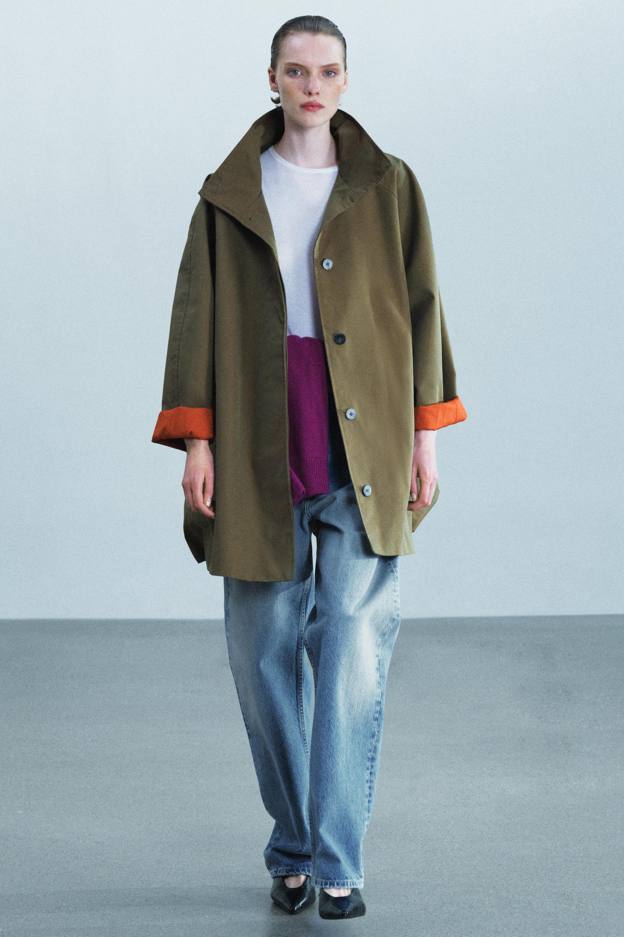 Куртка ZW COLLECTION силуэта "баллон" с водоотталкивающим эффектом — ZARA