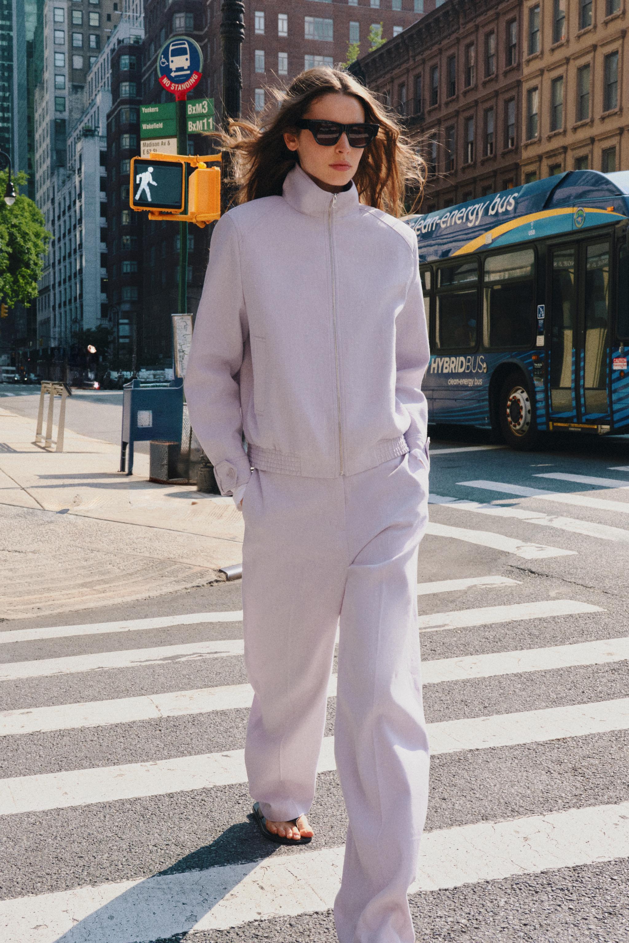 Брюки силуэта "баллон" ZW COLLECTION — ZARA
