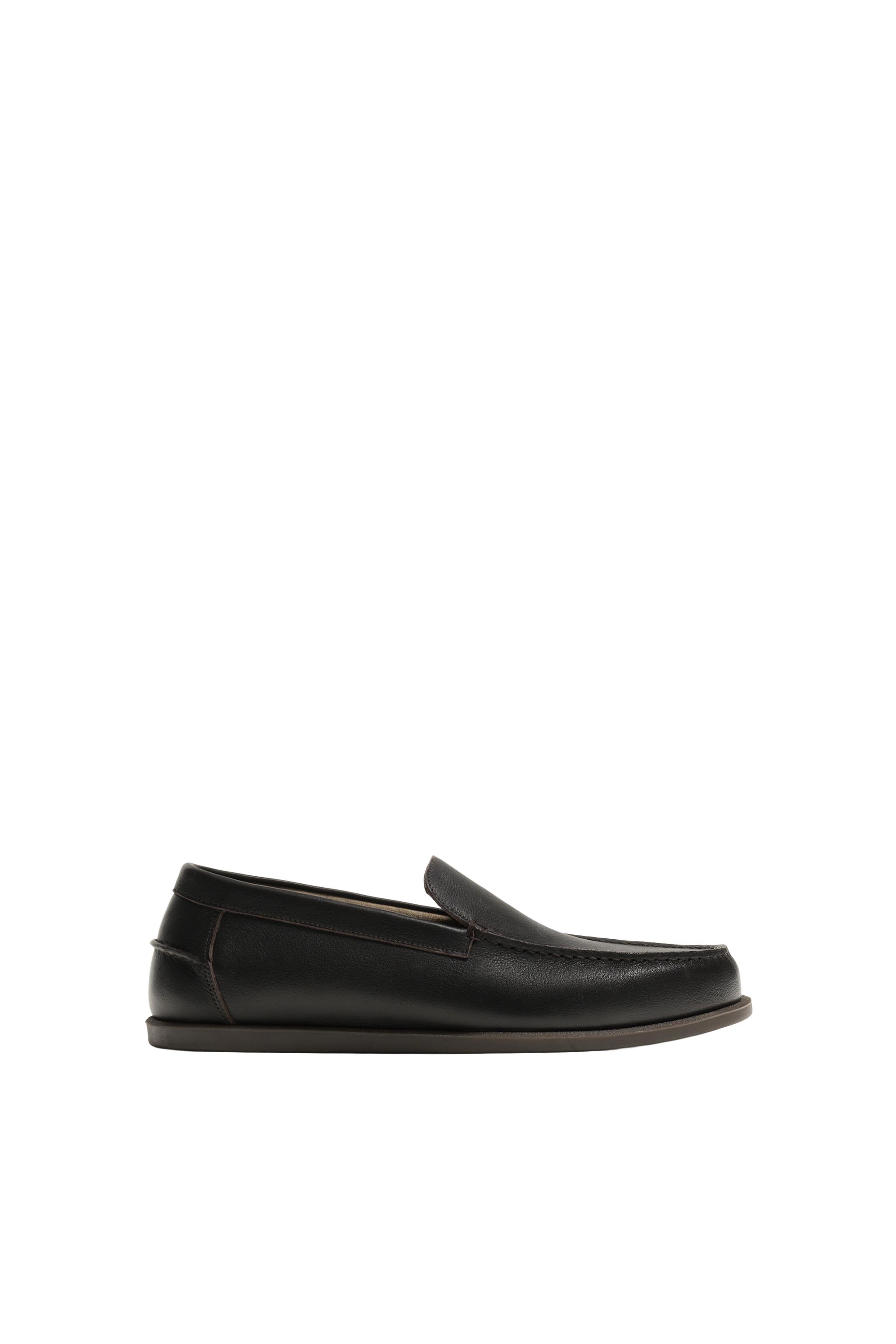 Лоферы из кожи — ZARA