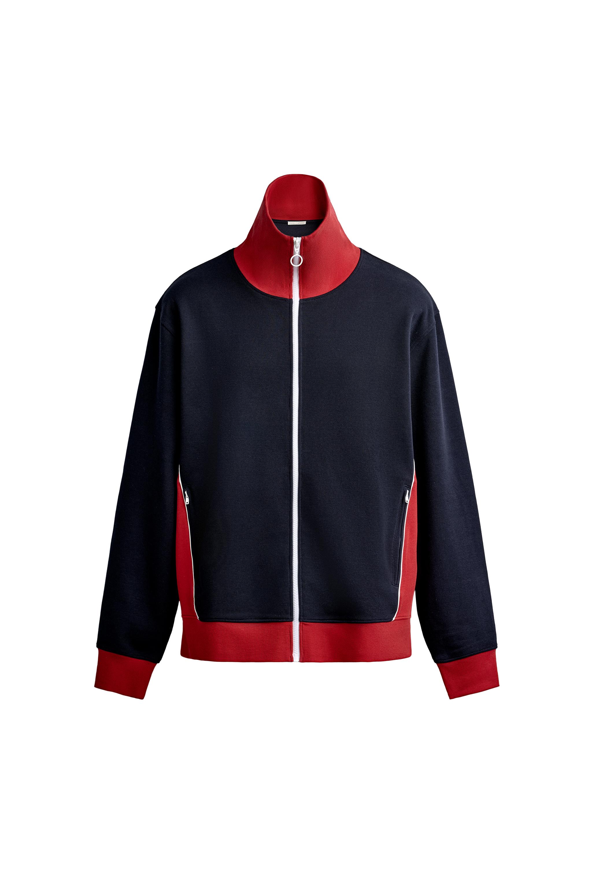 Куртка в стиле колор-блок — ZARA