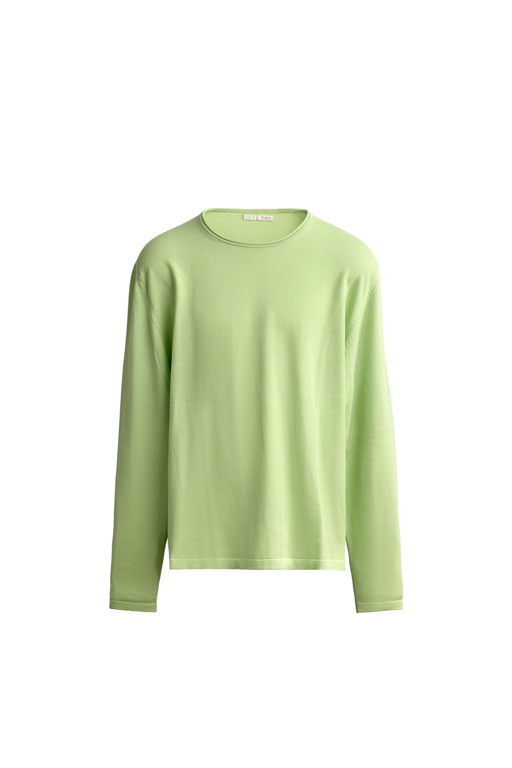 Джемпер свободного кроя из хлопка — ZARA