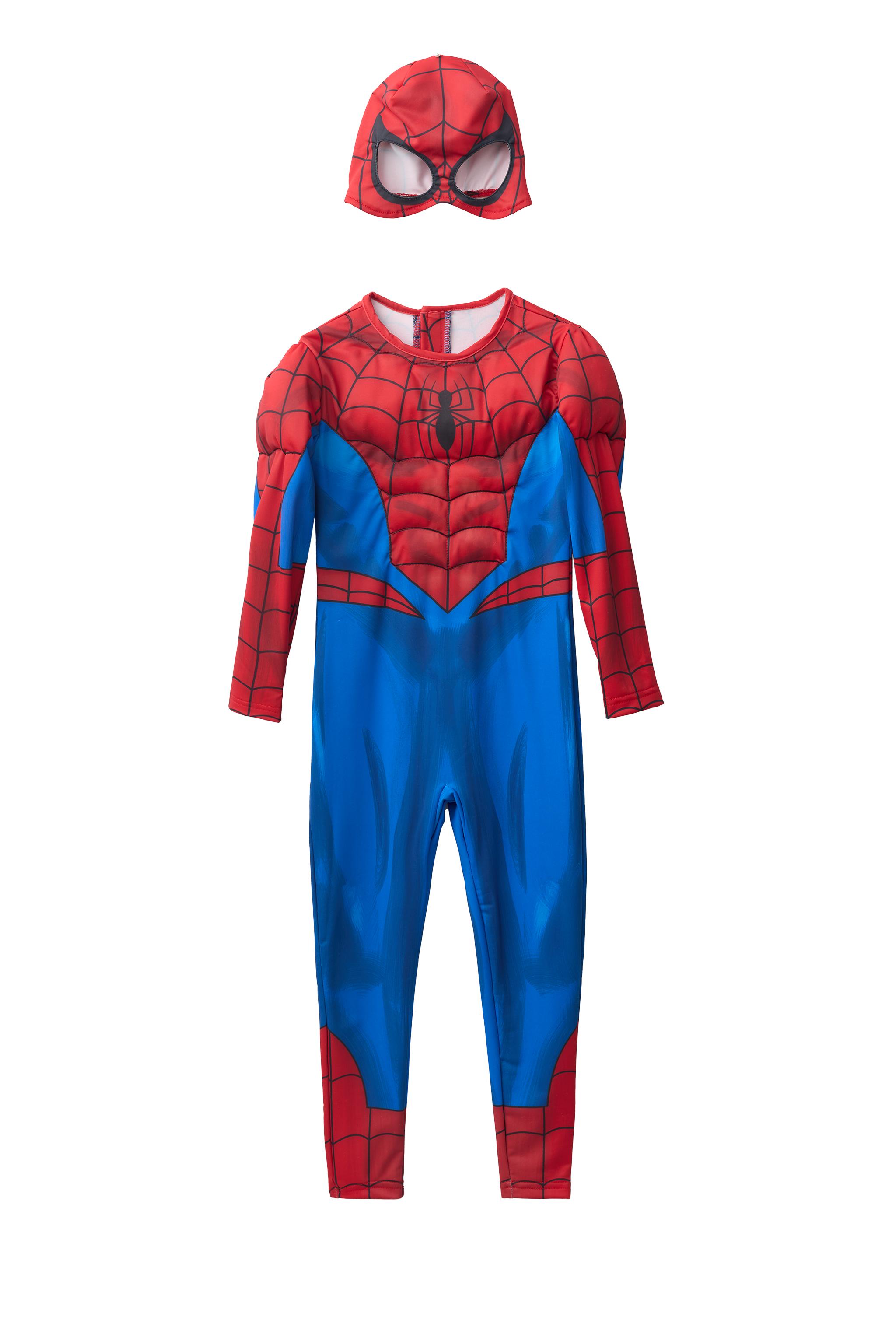 SPIDER-MAN © MARVEL JUMPSUIT AND MASK COSTUME — ZARA