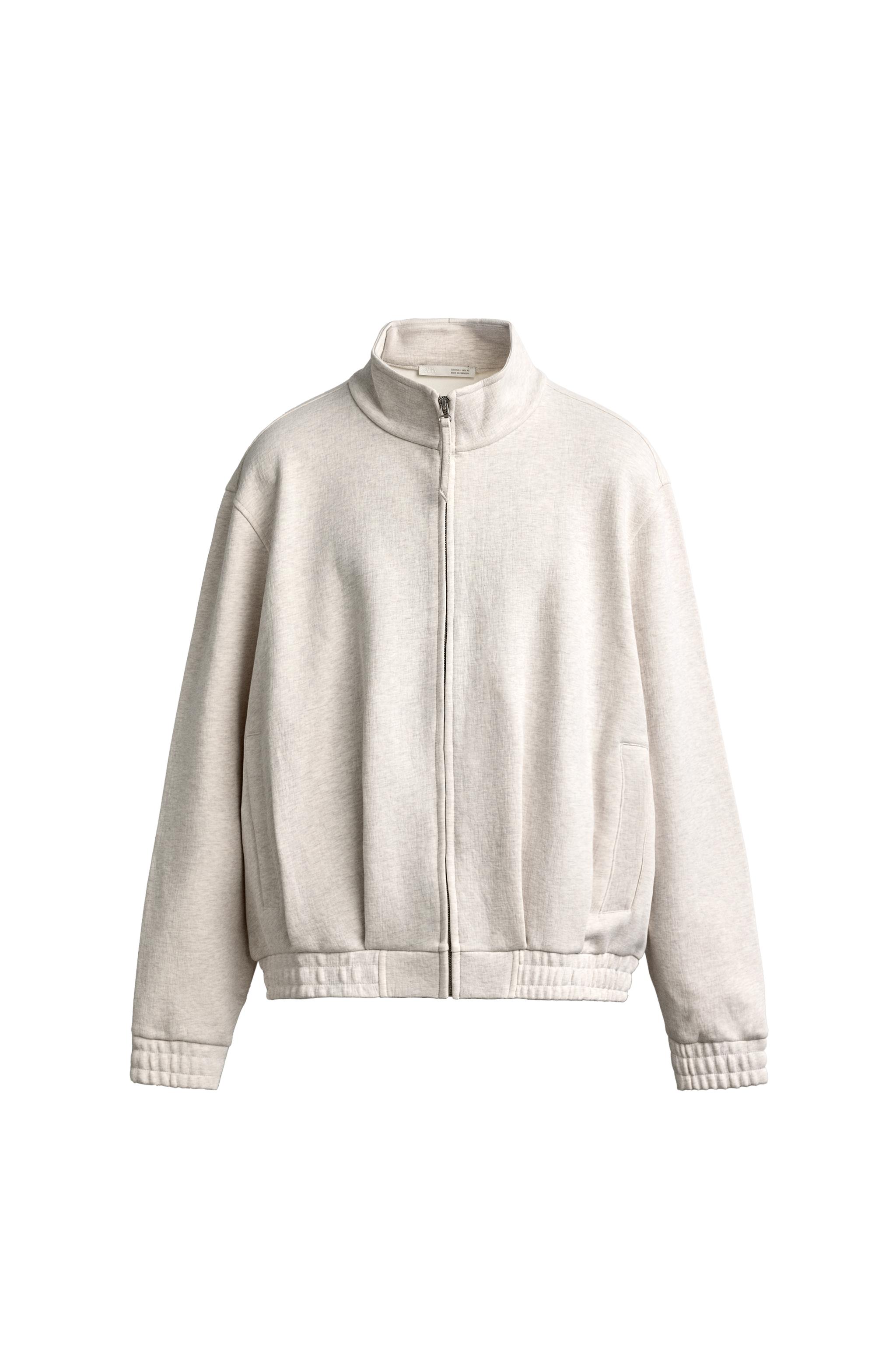 Куртка свободного кроя из лёгкой плотной ткани — ZARA