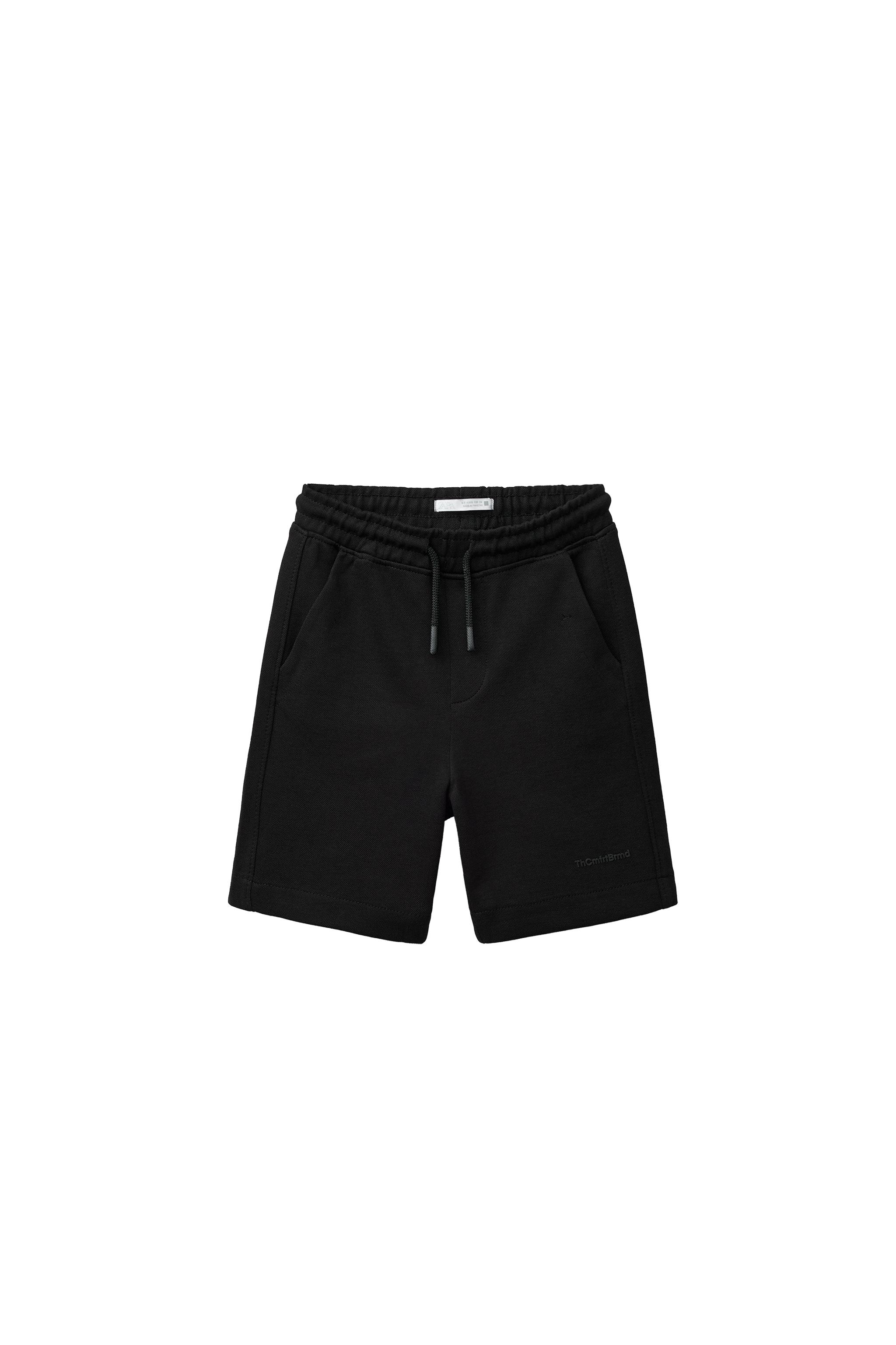 Бермуды комфортного кроя из плюша — ZARA