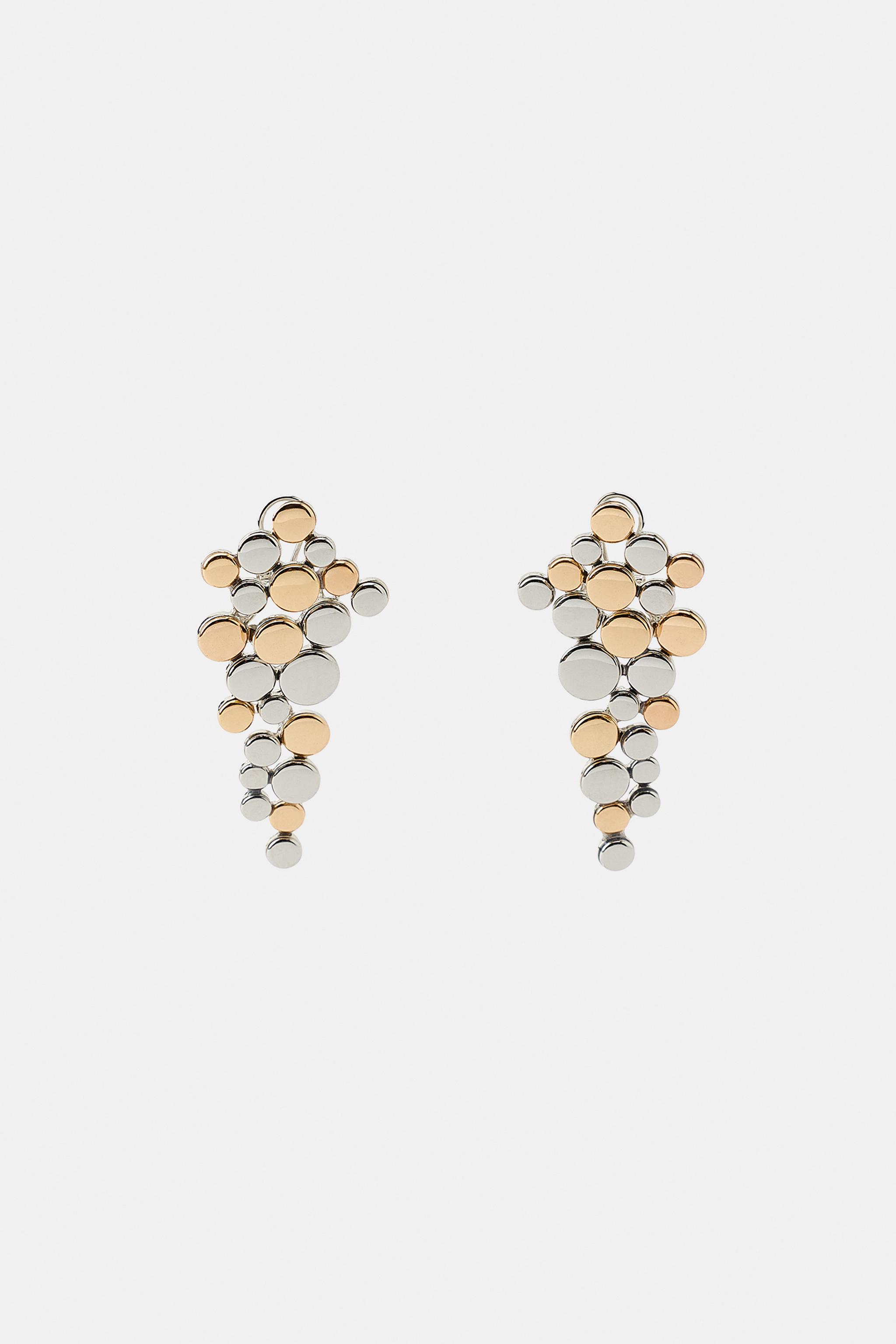 WATERFALL MISMATCHED EARRINGS — ZARA