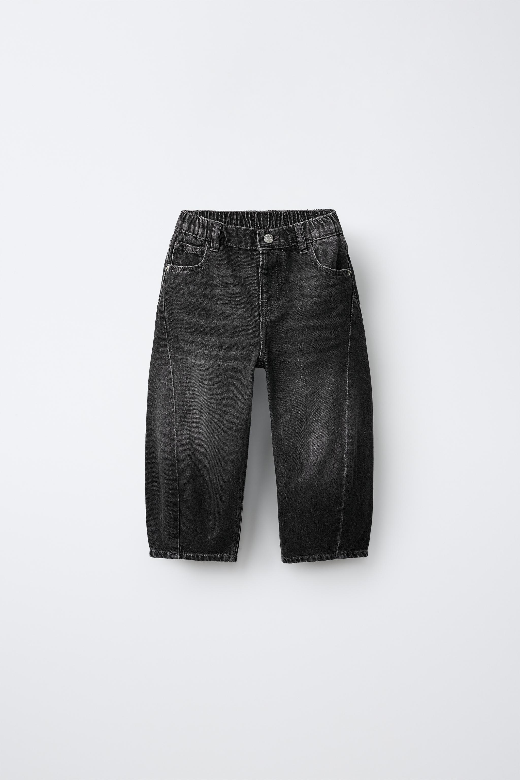 ДЖИНСЫ BARREL — ZARA